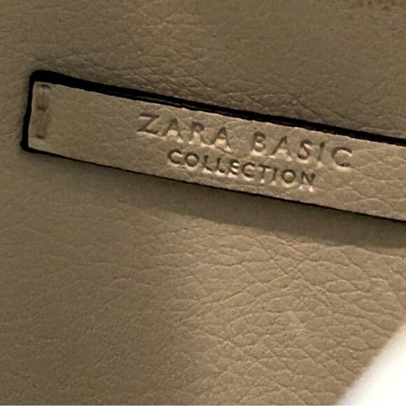 Zara Elegant White and Black Bucket Bag shoulder bag - Picture 9 of 10